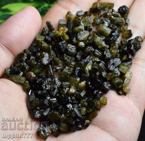 Auction green tourmaline 50 grams Auction green tourmaline 50 grams