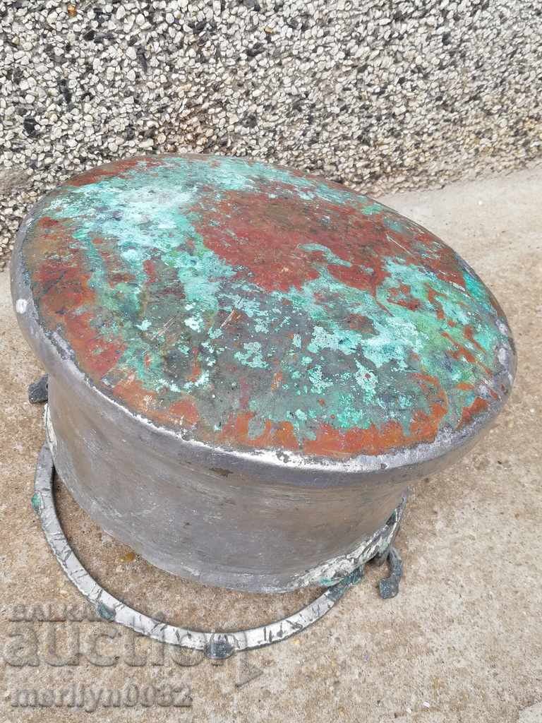 Tinned coin, cauldron, copper, copper vessel - 5 Tinned coin, cauldron, copper, copper vessel - 5