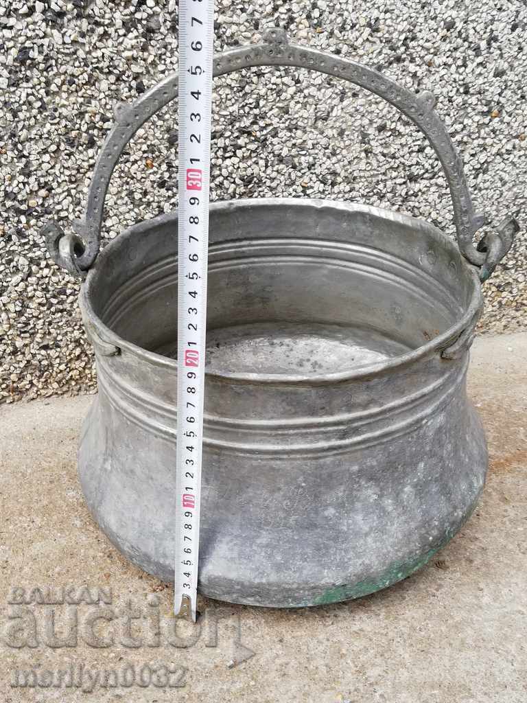 Δημοπρασία Κονσερβοποιημένο νόμισμα, καζάνι, χάλκινο, χάλκινο δοχείο