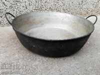 Old copper pan copper casserole copper vessel