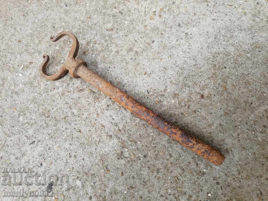 Χειροποίητο σφήνα από βόδι σφυρήλατο σίδερο ok - 7