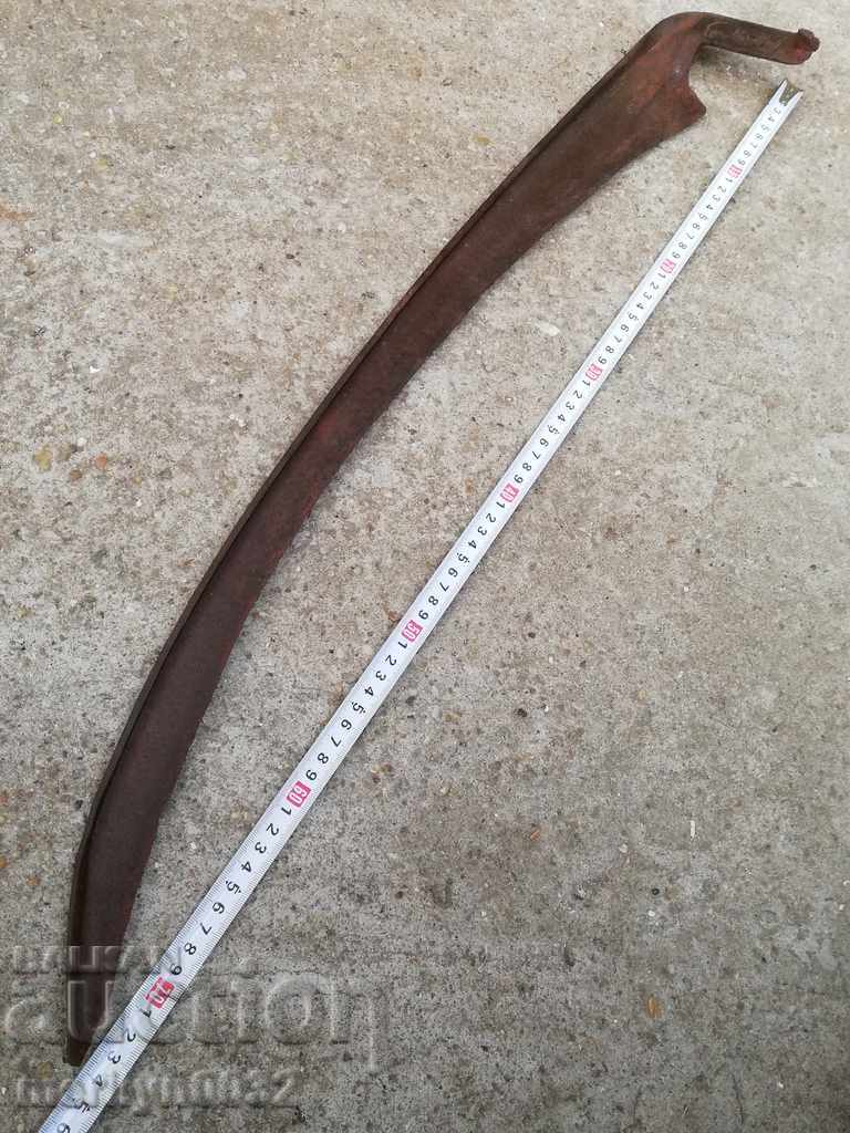 Delivery of Old hand-forged mowing hair, wrought iron Delivery of Old hand-forged mowing hair, wrought iron