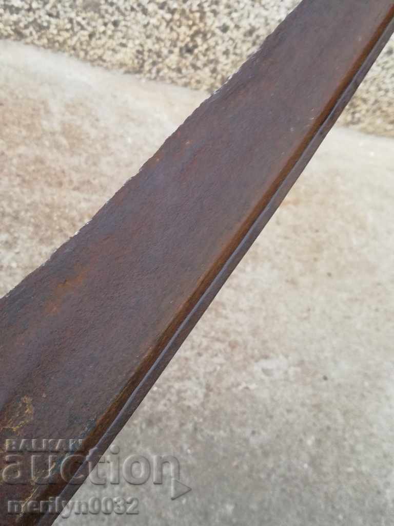 Old hand-forged mowing hair, wrought iron - 5 Old hand-forged mowing hair, wrought iron - 5