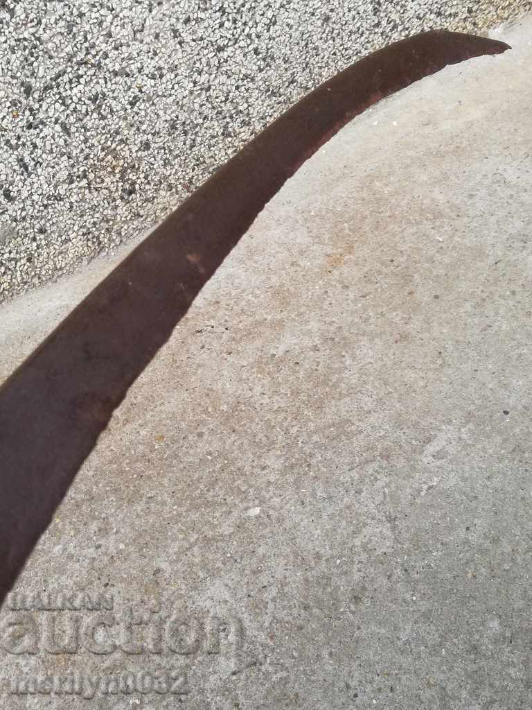 Old hand-forged mowing hair, wrought iron - 7 Old hand-forged mowing hair, wrought iron - 7