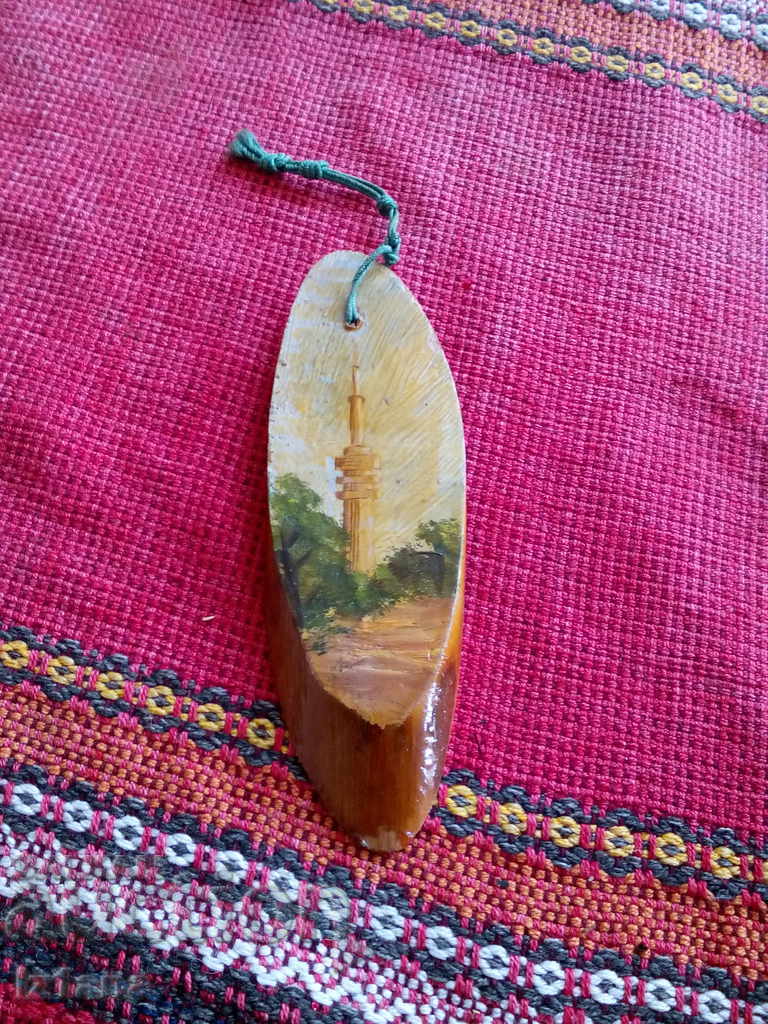 An old wooden souvenir