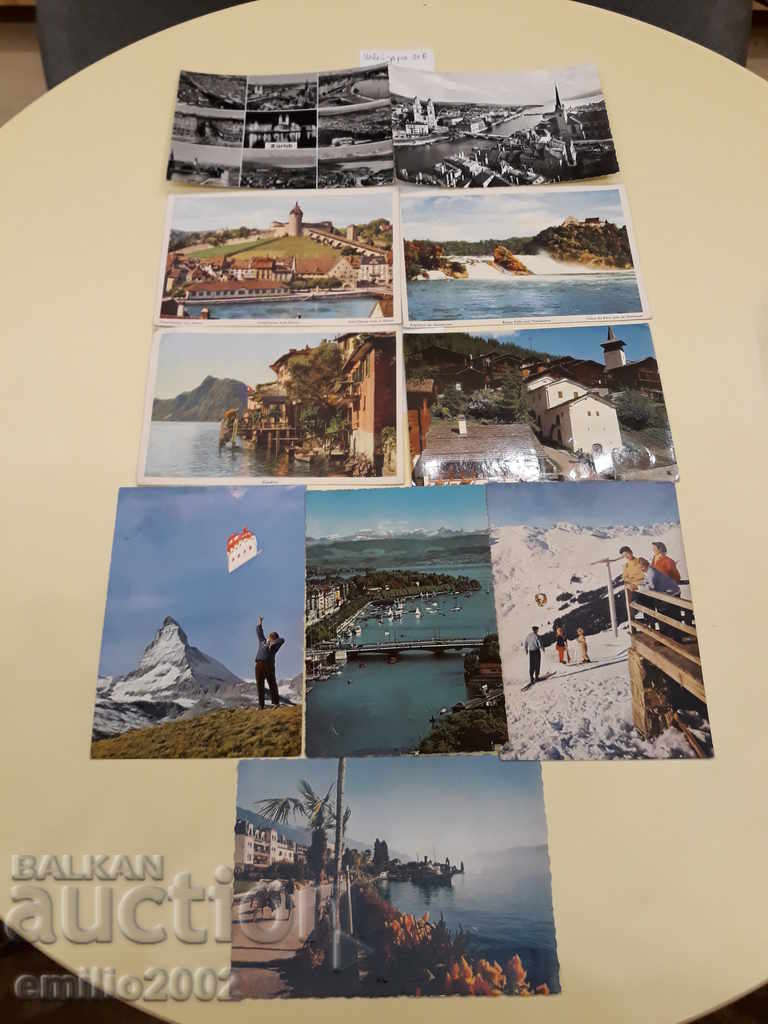 Postcards Swiss Lot 006