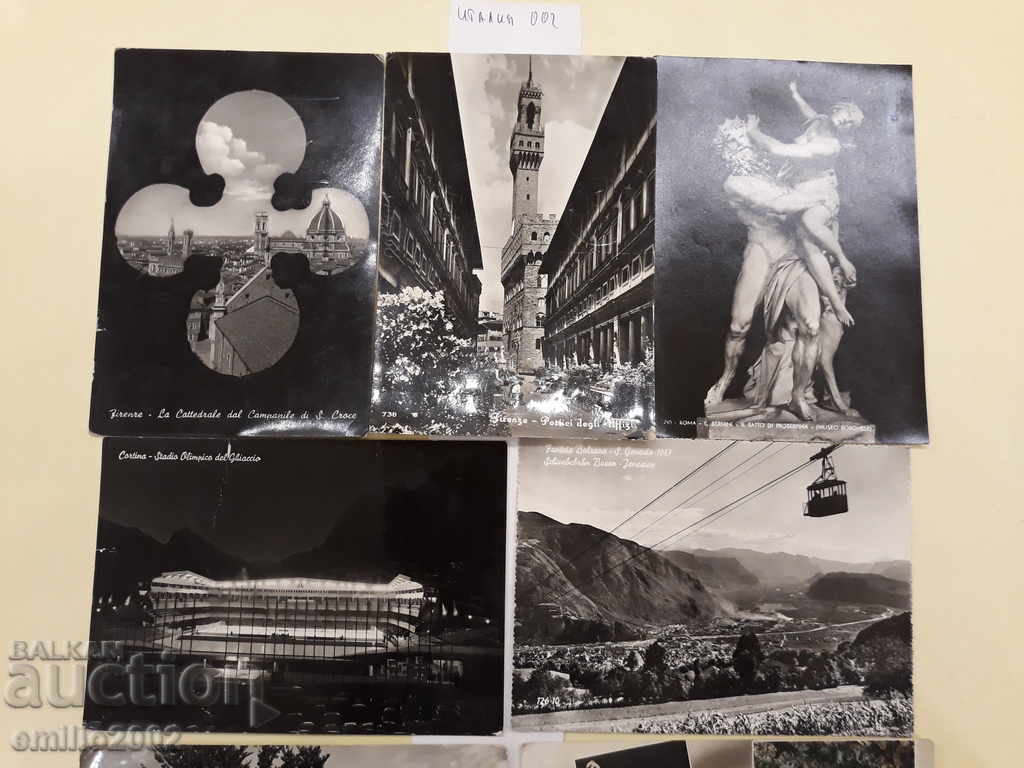 Postcards Italy lot 002 with price 2.00 BGN | € 1.02 Postcards Italy lot 002 with price 2.00 BGN | € 1.02