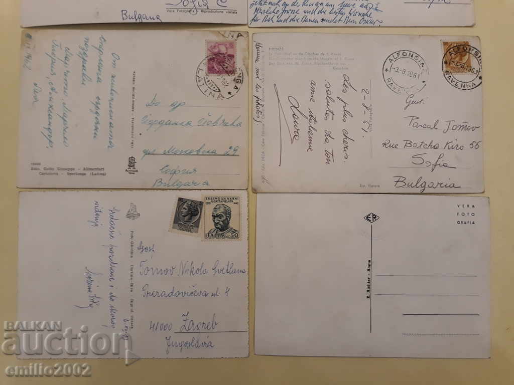 Postcards Italy lot 002 - 5 Postcards Italy lot 002 - 5