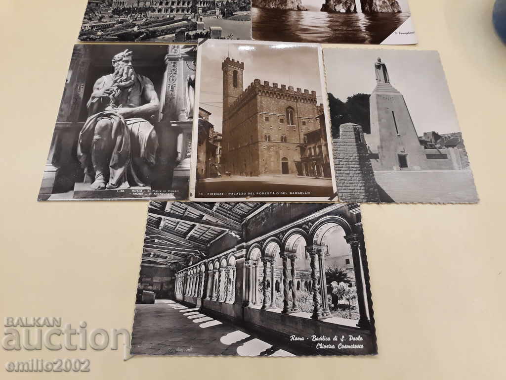 Auction  Postcards Italy lot 003