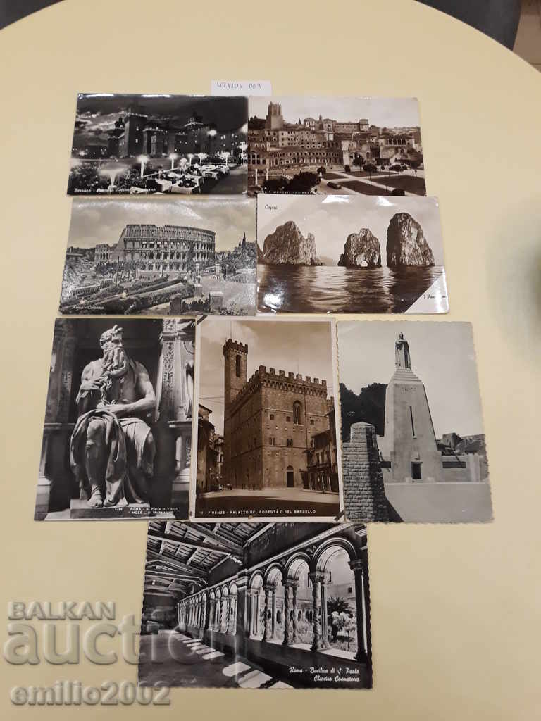 Καρτ ποστάλ Ιταλία παρτίδα 003