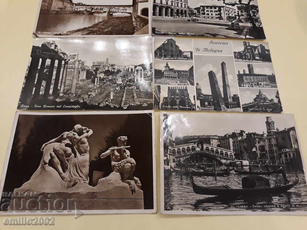 Auction  Postcards Italy lot 004
