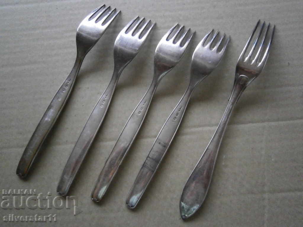 Παράδοση πολύ παλιά παχιά επάργυρα πιρούνια 100 micron Παράδοση πολύ παλιά παχιά επάργυρα πιρούνια 100 micron