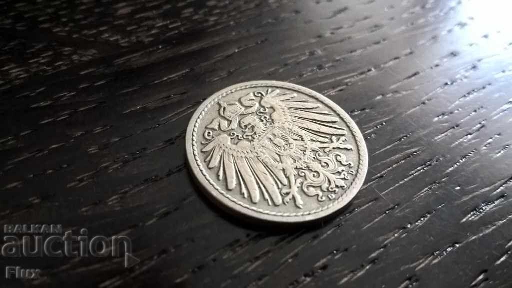 Reich Coin - Germany - 5 Phenicia 1908; series D with price 4.00 BGN | € 2.05 Reich Coin - Germany - 5 Phenicia 1908; series D with price 4.00 BGN | € 2.05