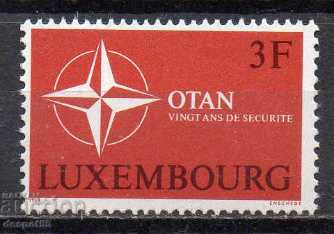 1969. Luxembourg. Jubilee. NATO 20th Anniversary.