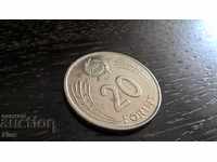 Coin - Ουγγαρία - 20 forints | 1985