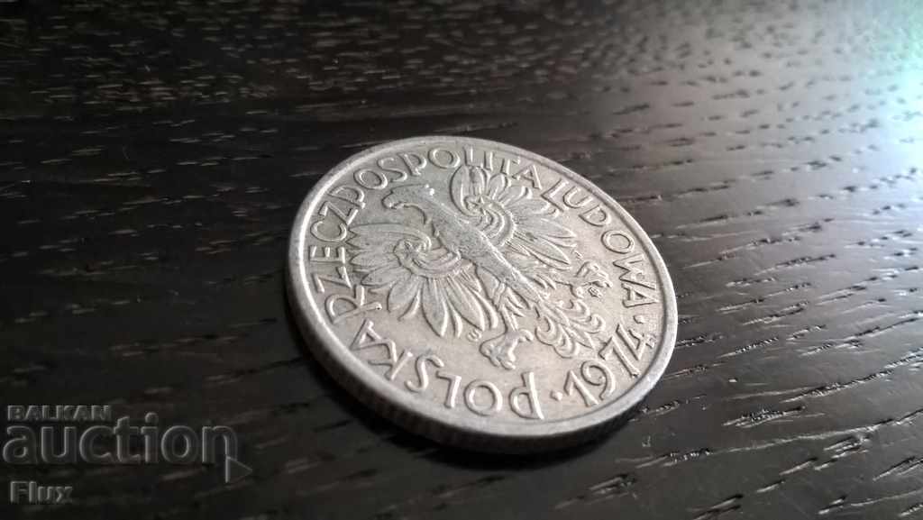 Coin - Poland - 2 zlotys 1974 with price 1.45 BGN | € 0.74 Coin - Poland - 2 zlotys 1974 with price 1.45 BGN | € 0.74