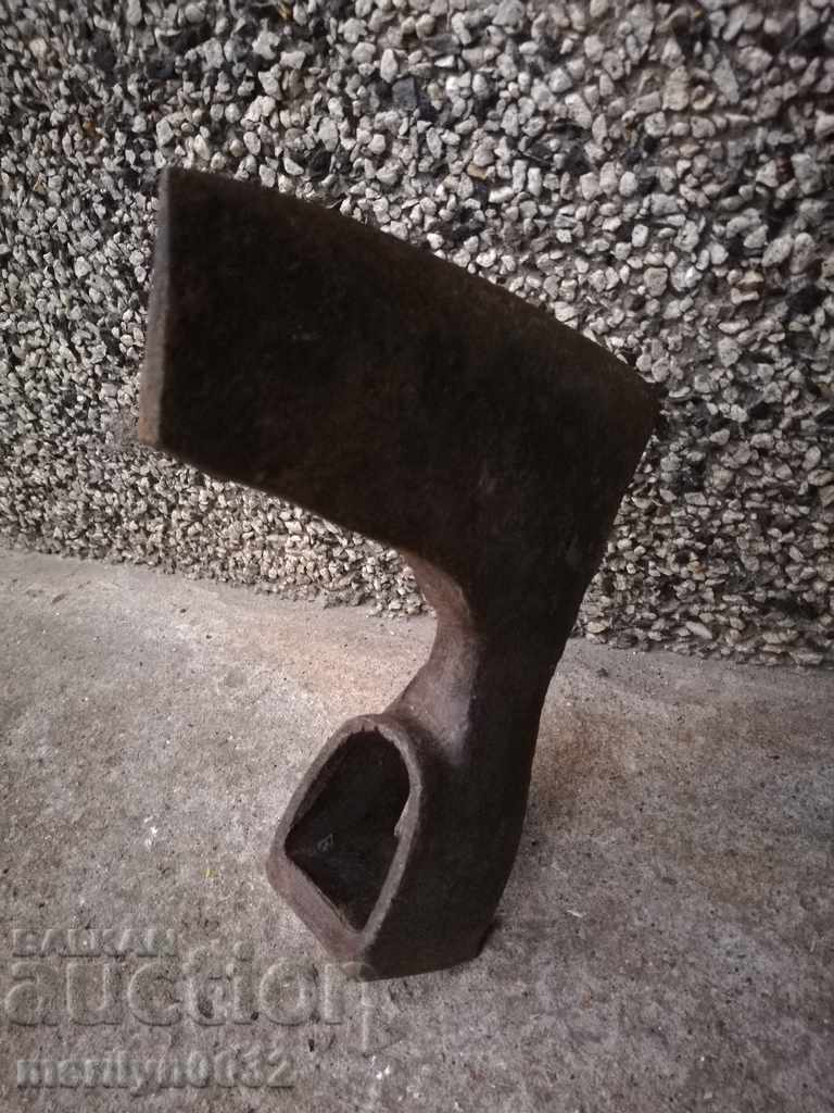 Ένα παλιό εργαλείο στέλεχος αξόνων σφυρήλατο σίδερο - 6 Ένα παλιό εργαλείο στέλεχος αξόνων σφυρήλατο σίδερο - 6