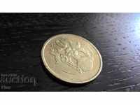 Mонета - Кипър - 10 цента | 1993г.