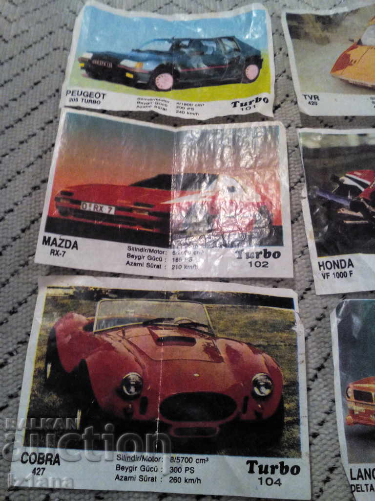 Εικόνα, Εικόνες τσίχλας Turbo, Turbo με τιμή 7.00 BGN | € 3.58 Εικόνα, Εικόνες τσίχλας Turbo, Turbo με τιμή 7.00 BGN | € 3.58