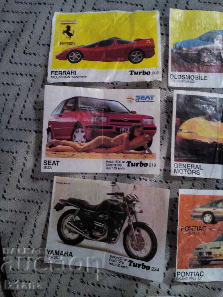 Image chewing gum, Turbo pictures, Turbo with price 7.00 BGN | € 3.58 Image chewing gum, Turbo pictures, Turbo with price 7.00 BGN | € 3.58