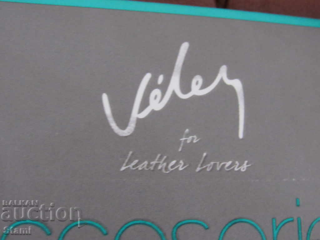 Leather men's black and brown gloves, new - 7