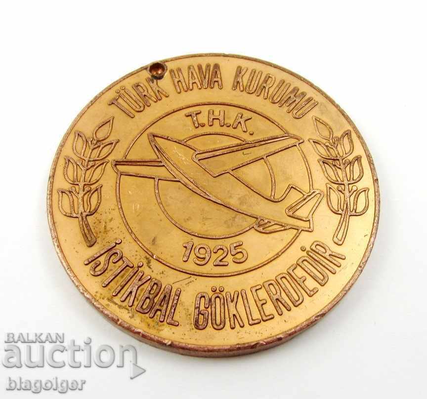 MEDAL-BALKAN GAMES-AERIAL SPORTS-1987-TURKEY - 5 MEDAL-BALKAN GAMES-AERIAL SPORTS-1987-TURKEY - 5