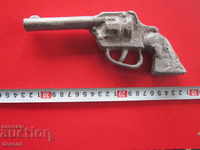 Old aluminum revolver pistol
