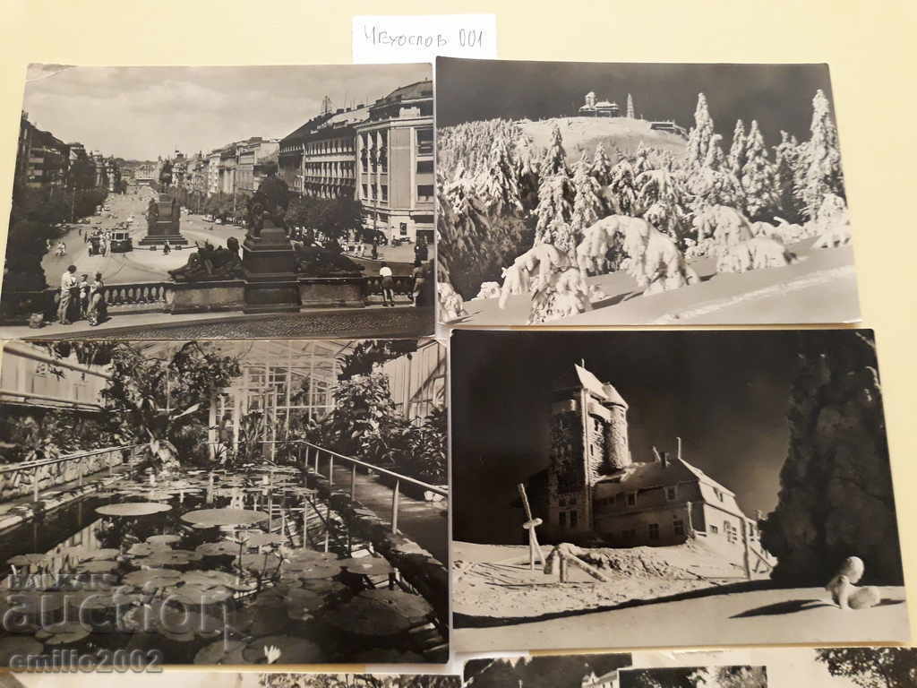 Postcards Czechoslovak Lot 001 with price 2.00 BGN | € 1.02 Postcards Czechoslovak Lot 001 with price 2.00 BGN | € 1.02