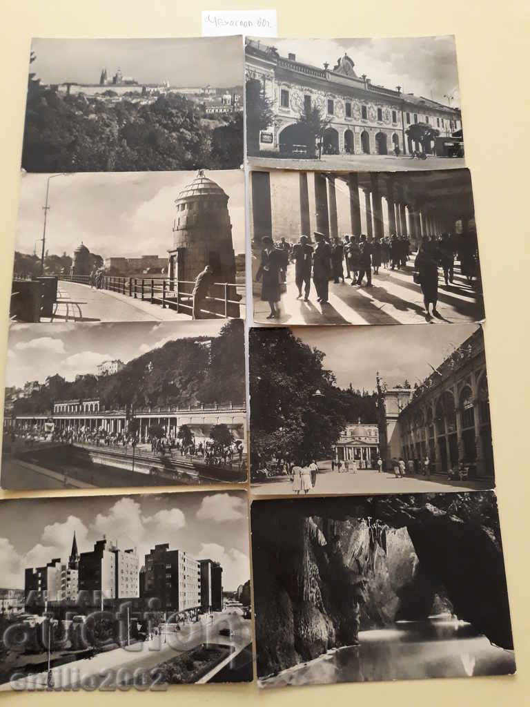 Пощенски картички Чехословакия лот 002