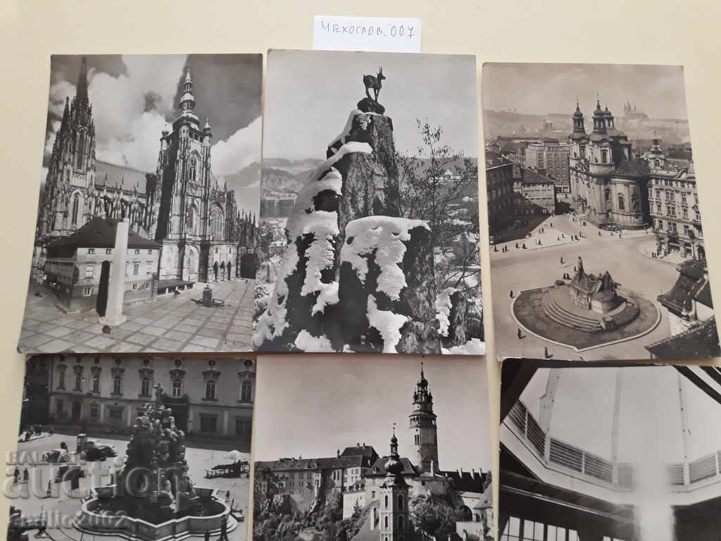 Postcards Czechoslovak Lot 007 with price 2.00 BGN | € 1.02 Postcards Czechoslovak Lot 007 with price 2.00 BGN | € 1.02