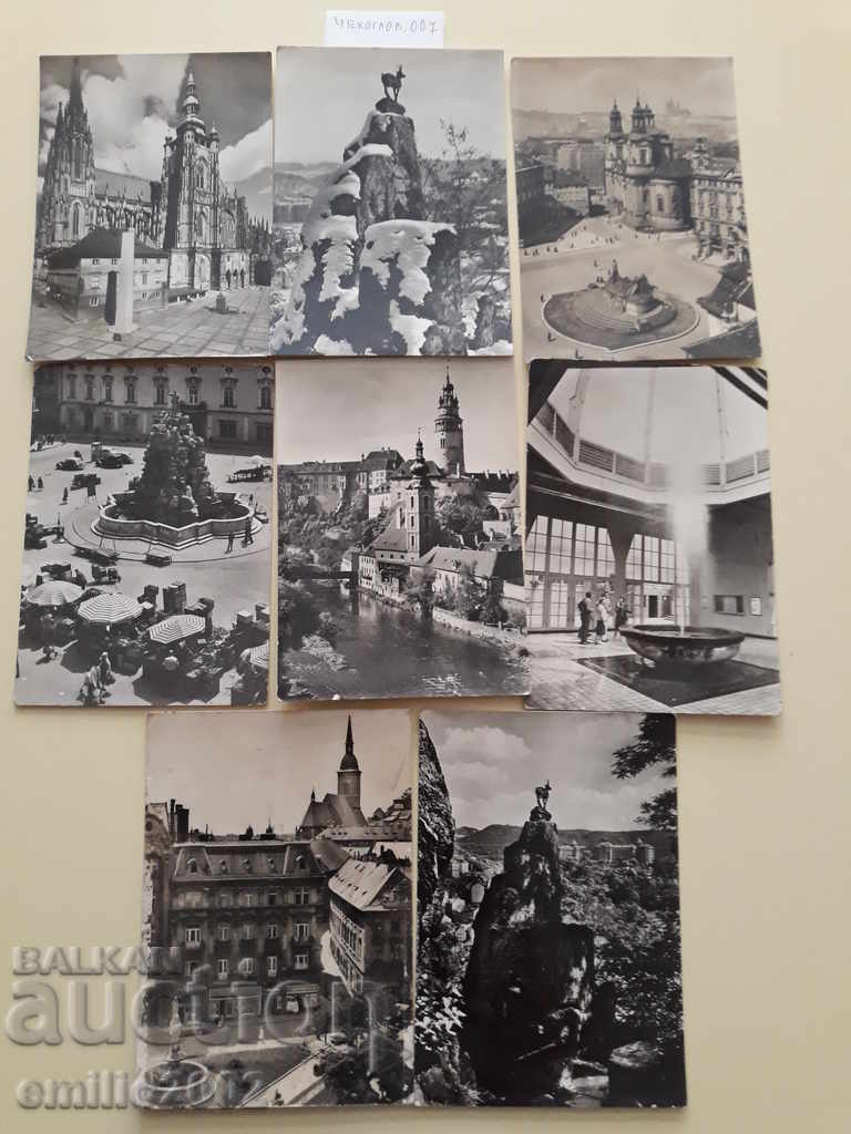 Postcards Czechoslovak Lot 007