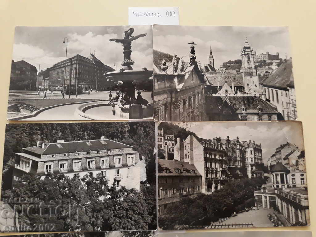 Postcards Czechoslovak Lot 008 with price 2.00 BGN | € 1.02 Postcards Czechoslovak Lot 008 with price 2.00 BGN | € 1.02