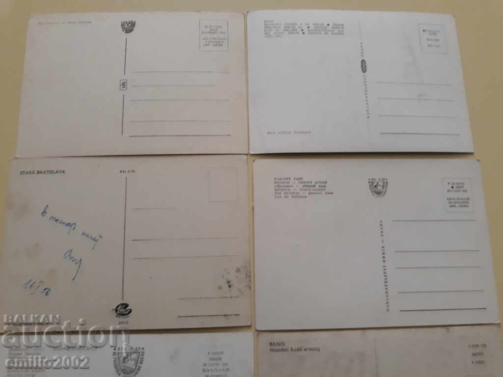 Delivery of Postcards Czechoslovak Lot 008 Delivery of Postcards Czechoslovak Lot 008