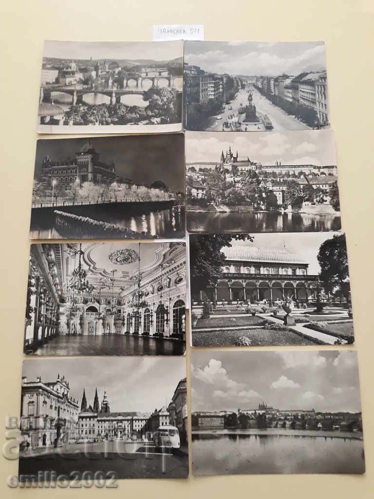 Пощенски картички Чехословакия лот 011