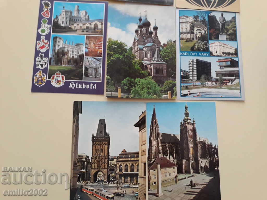 Auction Post cards Czechoslovakia lot 015 Auction Post cards Czechoslovakia lot 015