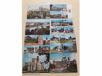 Пощенски картички Чехословакия лот 020