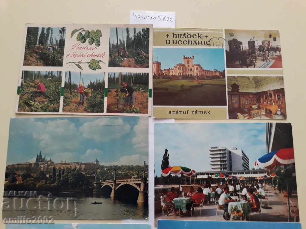 Postcards Czechoslovak Lot 022 with price 2.00 BGN | € 1.02 Postcards Czechoslovak Lot 022 with price 2.00 BGN | € 1.02