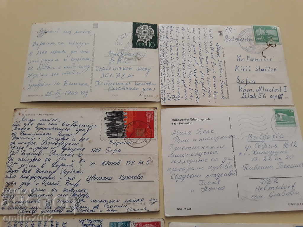 Delivery of Postcards DDR 135 DDR Delivery of Postcards DDR 135 DDR