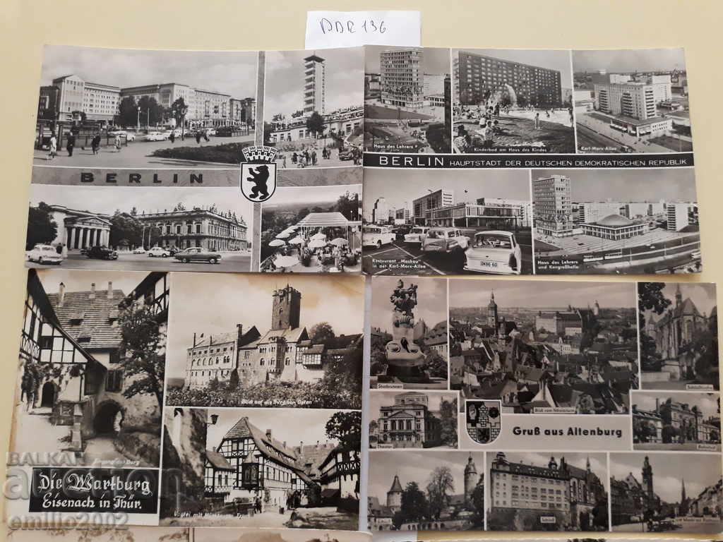 Postcards DDR 136 DDR with price 2.00 BGN | € 1.02 Postcards DDR 136 DDR with price 2.00 BGN | € 1.02