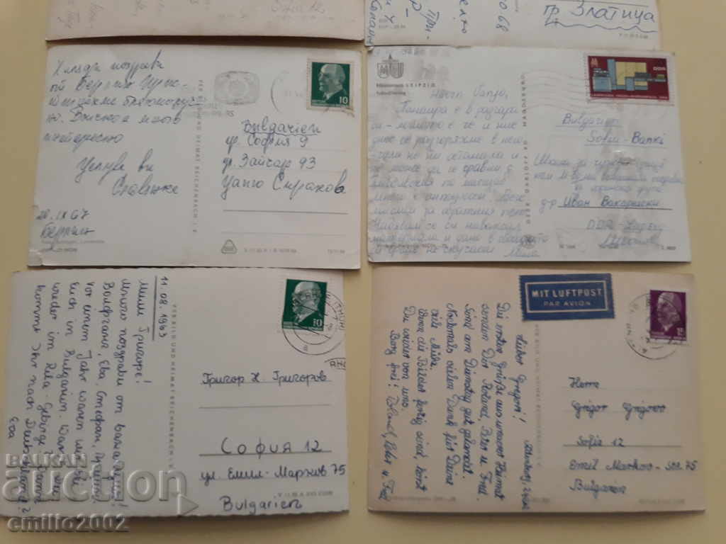 Postcards DDR 136 DDR - 5 Postcards DDR 136 DDR - 5