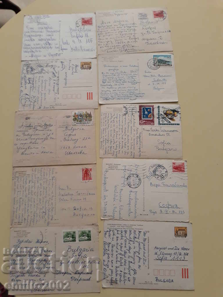 Postal cards Hungary 011 - 5 Postal cards Hungary 011 - 5