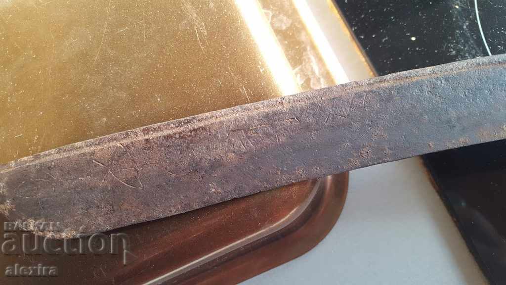 short Ottoman jatagan engraved blade, karaoke, knife, sword - 5 short Ottoman jatagan engraved blade, karaoke, knife, sword - 5