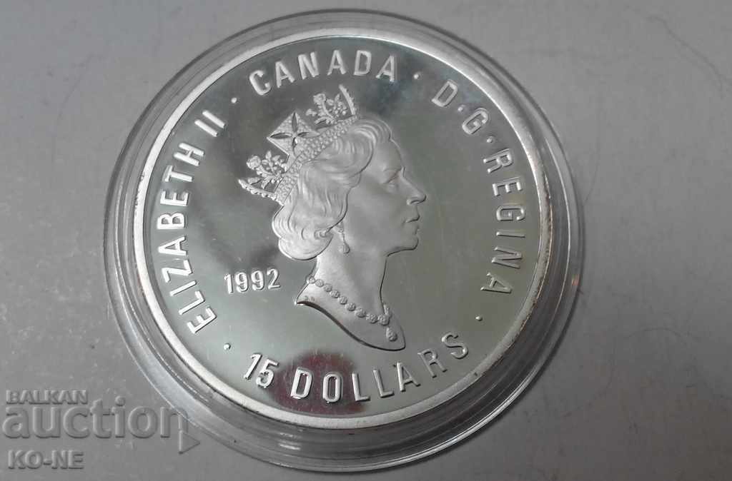 Silver Coin 15 Dollars Canada - 6 Silver Coin 15 Dollars Canada - 6
