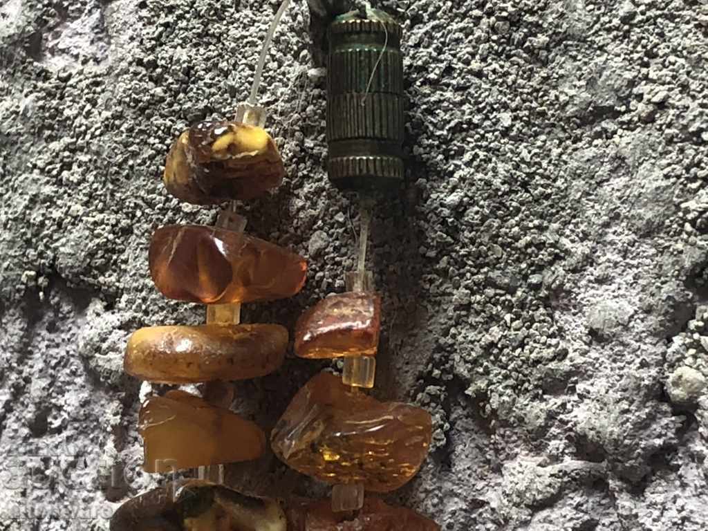 Necklace amber 45 cm. with price 122.00 BGN | € 62.38