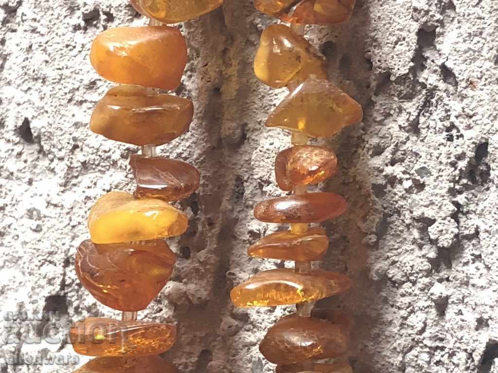 Auction  Necklace amber 45 cm.