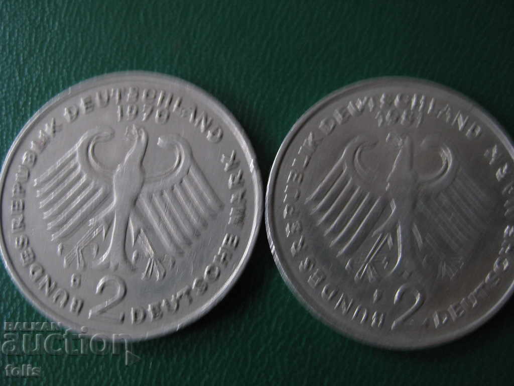 Lot 2-branded coins - 5 Lot 2-branded coins - 5