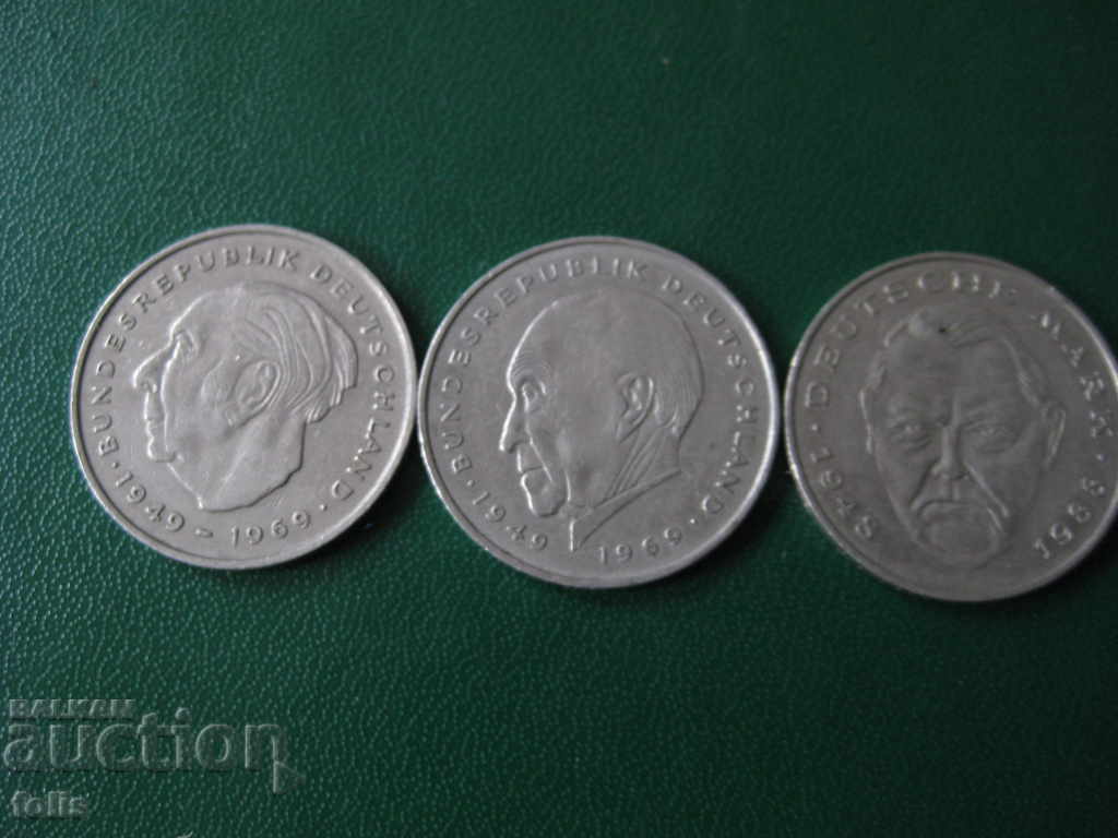 Lot 2-branded coins