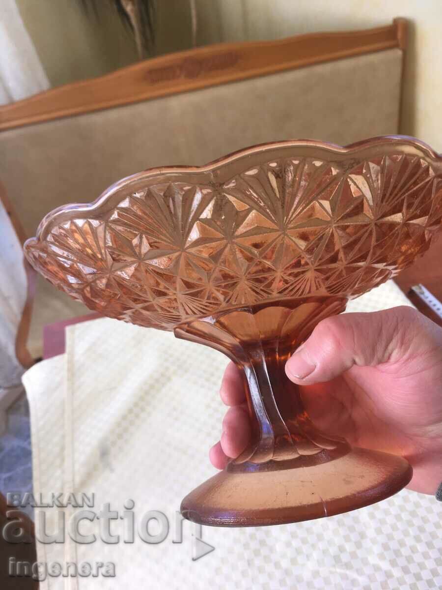 FRUCTIER BOWL GLASS COLOR RELIEF THICK WALL with price 57.00 BGN | € 29.14 FRUCTIER BOWL GLASS COLOR RELIEF THICK WALL with price 57.00 BGN | € 29.14