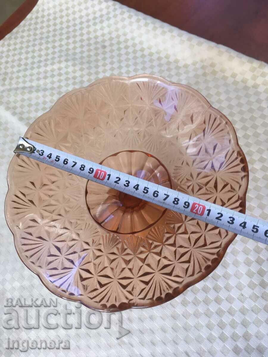 Auction FRUCTIER BOWL GLASS COLOR RELIEF THICK WALL Auction FRUCTIER BOWL GLASS COLOR RELIEF THICK WALL