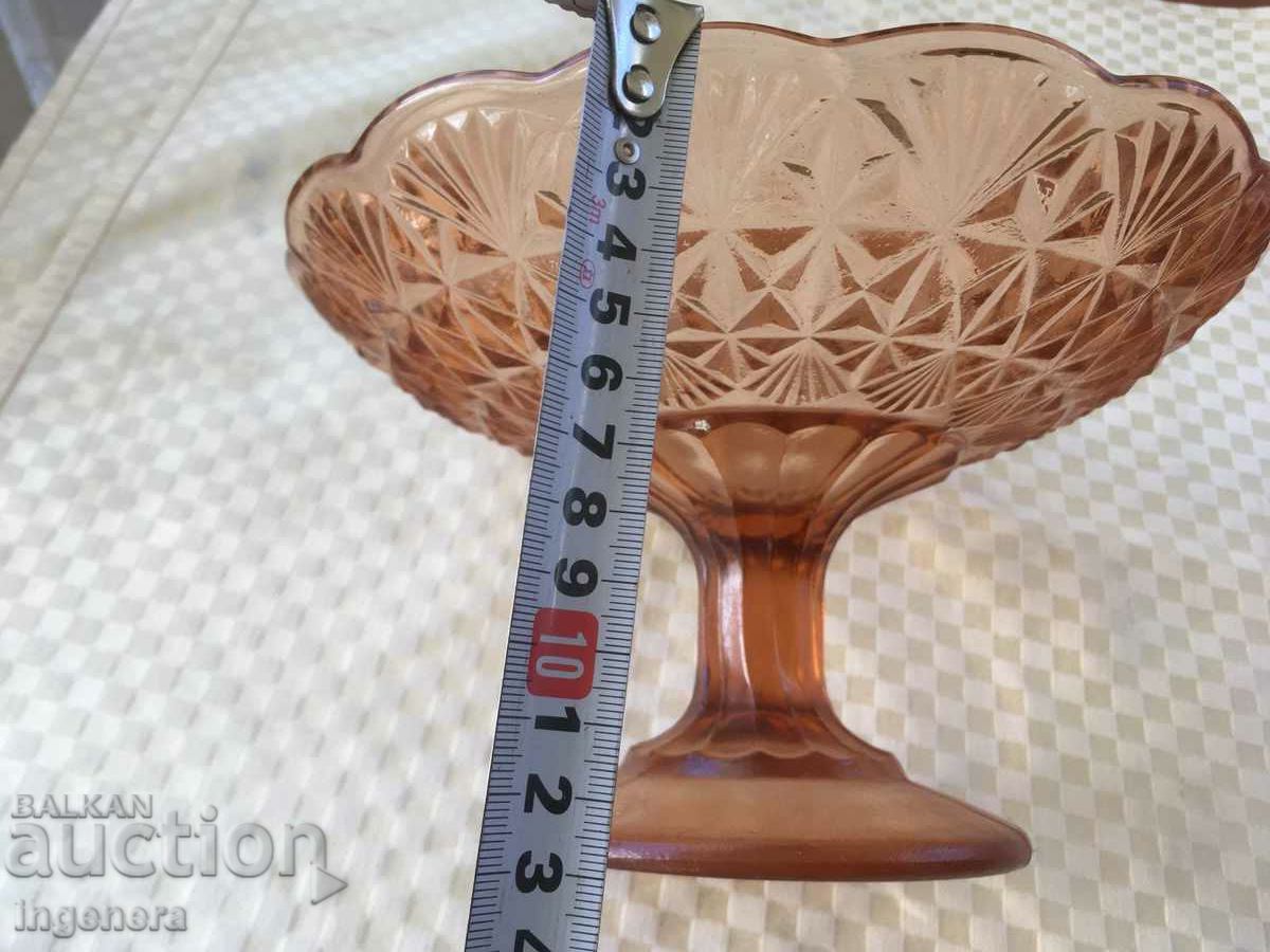 FRUCTIER BOWL GLASS COLOR RELIEF THICK WALL - 5 FRUCTIER BOWL GLASS COLOR RELIEF THICK WALL - 5